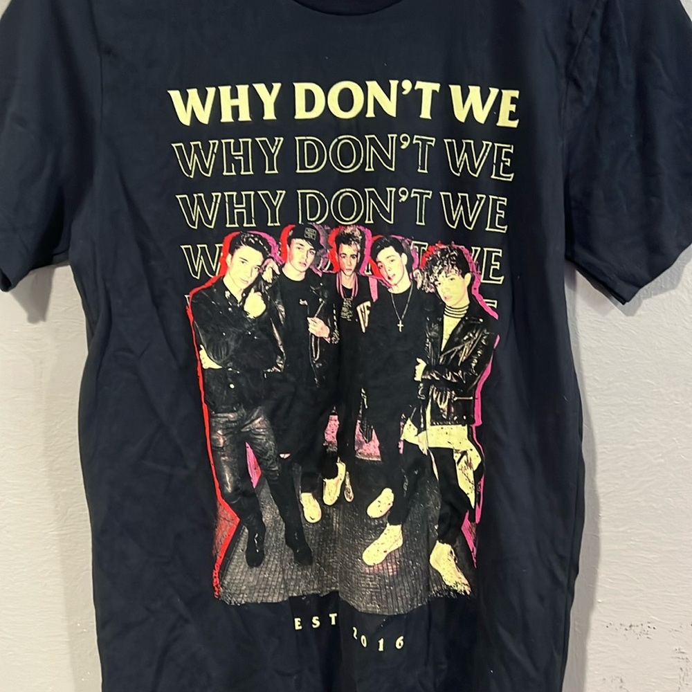 Why don’t we concert shirt